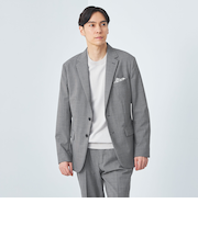 A+ TWPU チドリ 2B スリム ジャケット -ストレッチ・防シワ-