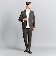 【WARDROBE SMART】トリコットジャージ セットアップ/ジャケット＆イージーパンツ