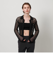 ＜H＞コードヤーン カーディガン