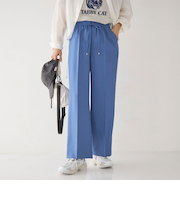 スラブオックス フレアパンツ -マシンウォッシャブル-