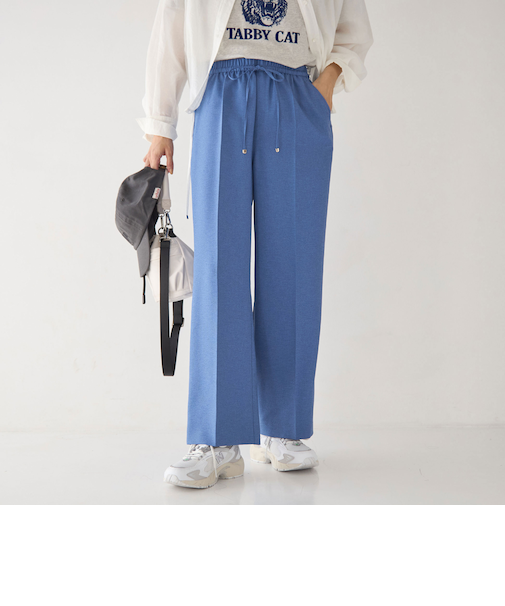 スラブオックス フレアパンツ -マシンウォッシャブル-