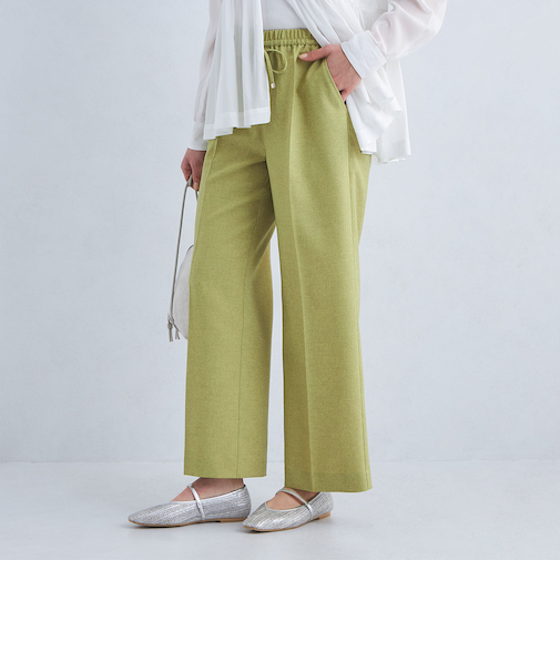 スラブオックス フレアパンツ -マシンウォッシャブル-