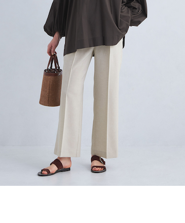 スラブオックス フレアパンツ -マシンウォッシャブル-