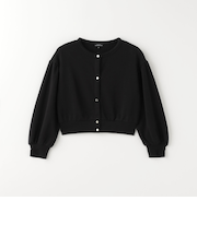 裏毛 袖ボリューム スウェットカーディガン / キッズ  100cm-130cm