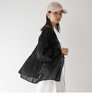 全方位映えギャザーブラウス