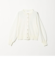 ウールナイロン シアーカーディガン