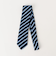 ＜Luisa Esposito＞8.0cm スタンプ ストライプ ネクタイ