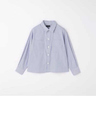 ストライプ コーチシャツ / キッズ  100cm-130cm