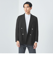 TWトロピカル ダブルブレスト 4B ブレザー ジャケット