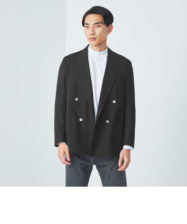 TWトロピカル ダブルブレスト 4B ブレザー ジャケット