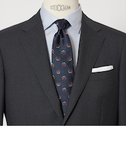 GLR シルク2 8.0cm コモン7 ネクタイ