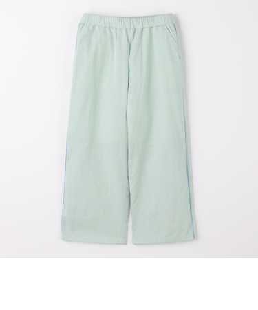 ジャカード パイピング ワイドパンツ / キッズ  100cm-130cm