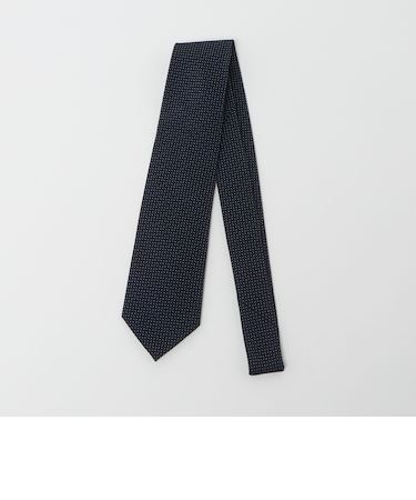 ピンドット シルク ネクタイ