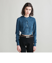 ＜H＞モールヤーン カーディガン