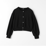 裏毛 袖ボリューム スウェットカーディガン / キッズ  140cm-160cm