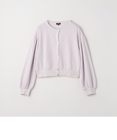 裏毛 袖ボリューム スウェットカーディガン / キッズ 140cm-160cm