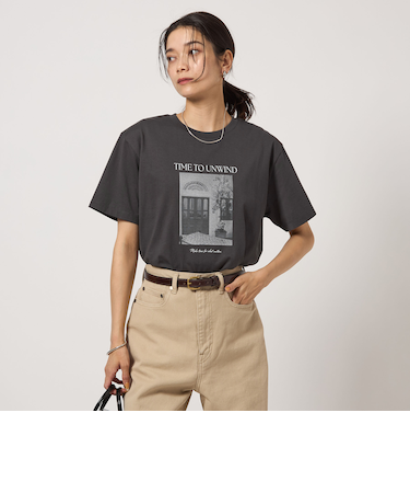 グラフィック フォト Tシャツ