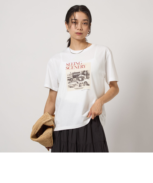 グラフィック フォト Tシャツ