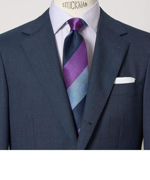 GLR シルク2 8.0cm ストライプ2 ネクタイ