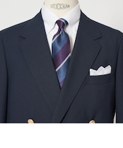 GLR シルク2 8.0cm ストライプ3 ネクタイ