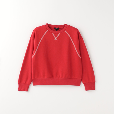 裏毛ラグラン スウェット プルオーバー / キッズ  100cm-130cm