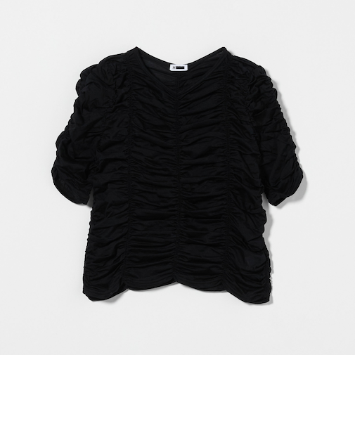 <H>ハイゲージコットン シャーリングプルオーバー