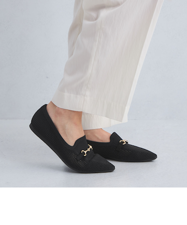 ウェルネス シアー ビットローファー / ニットシューズ