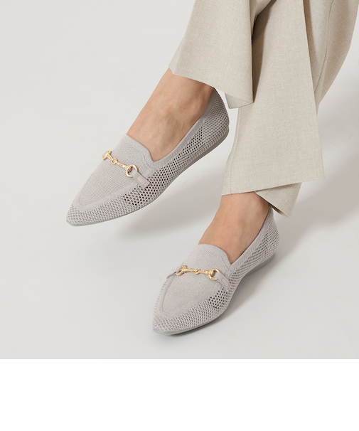 ウェルネス シアー ビットローファー / ニットシューズ