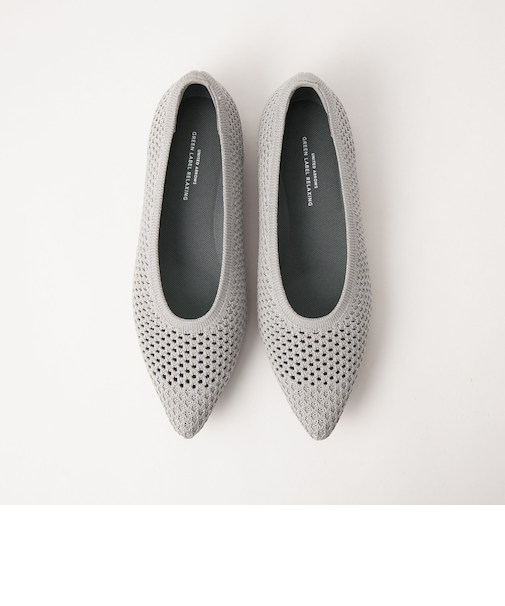 ウェルネスシアーニット フラットシューズ / ニットシューズ