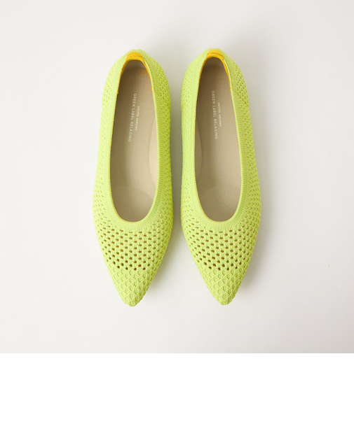 ウェルネスシアーニット フラットシューズ / ニットシューズ