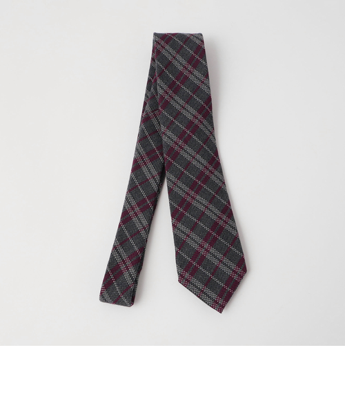 ウール シルク チェック ネクタイ＜A DAY IN THE LIFE＞｜ユナイテッド