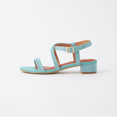 パデッドクロス サンダル（3cmヒール）