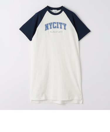 ラグランT ワンピース / キッズ  100cm-130cm