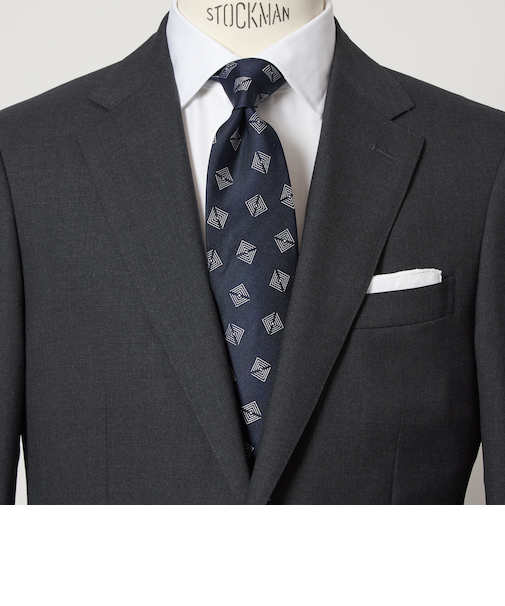 GLR シルク4 8.0cm コモン2 ネクタイ