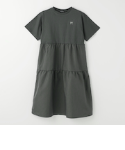 ティアード 切り替え ワンピース / キッズ  100cm-130cm