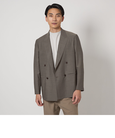 TWアムンゼン 01 ダブルブレスト 4B PK- ダブルジャケット