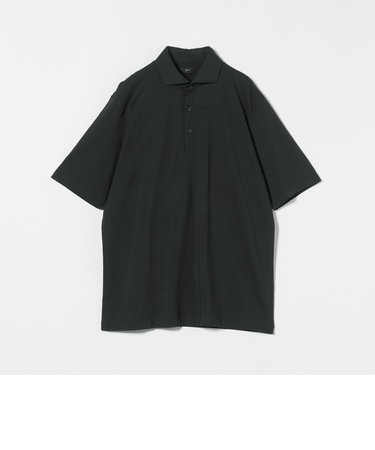 ＜gim＞25SS コットン/ナイロン カノコ ポロシャツ