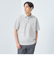 DUADRY CLEAN バーズアイ カッタウェイ ポロシャツ -吸水速乾・抗菌-