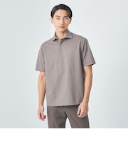 DUADRY CLEAN バーズアイ カッタウェイ ポロシャツ -吸水速乾・抗菌-