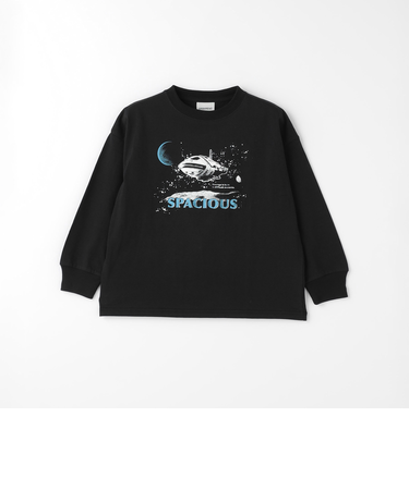 【別注】＜URBAMENT＞SPACE ロングスリーブ Tシャツ 100cm-130cm
