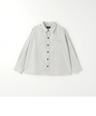 チェック ボックス シャツ / キッズ  100cm-130cm
