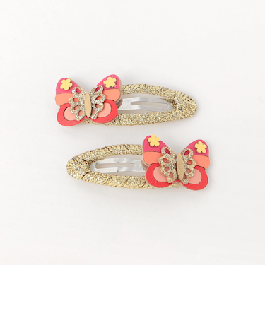 ＜Rockahula Kids＞バタフライ クリップ / ヘアピン / キッズ