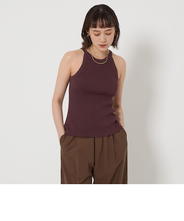 アメリカンスリーブ カップ付き タンクトップ