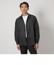 TW ライトトロピカル オーバー シャツ -ウォッシャブル-