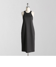 ＜LOEFF＞W ギャバ エプロンドレス