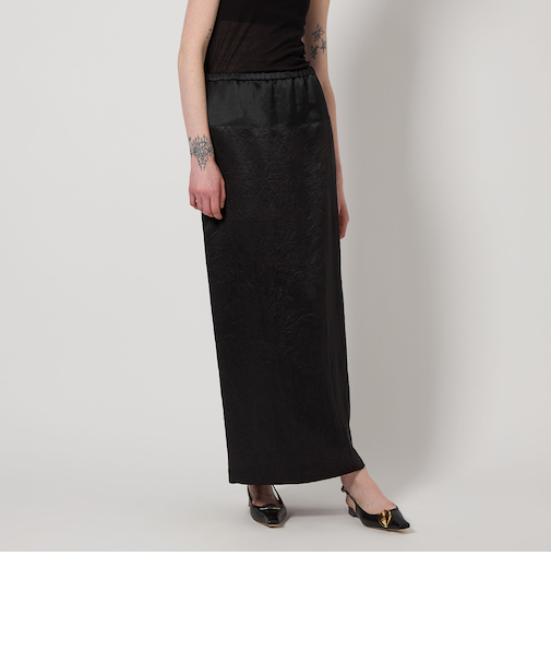 ＜AEWEN MATOPH＞サテン ドッキング タイトスカート