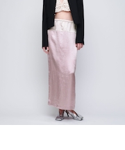 ＜AEWEN MATOPH＞サテン ドッキング タイトスカート