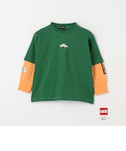 【別注】＜TOMICA＞レイヤード ロングスリーブ Tシャツ / キッズ  100cm-120cm