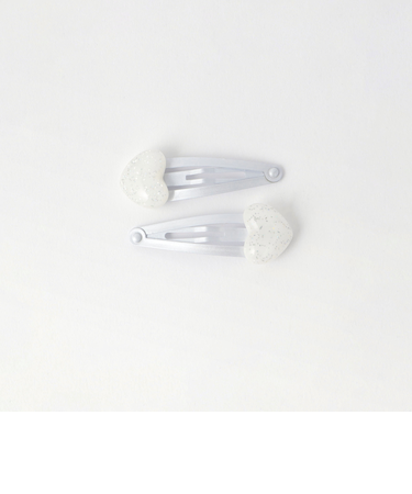 ＜Milk&Soda＞キャンデイ― ハート ヘアクリップ / キッズ