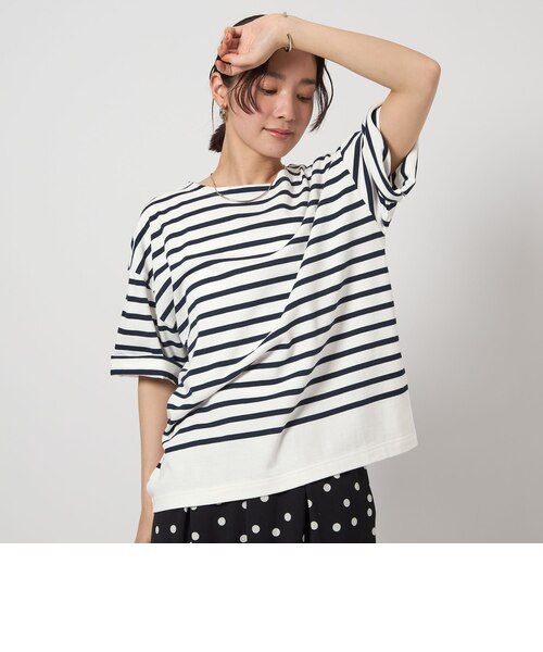 別注】＜blurhms for conte＞ロゴプリント ビッグ プルオーバー